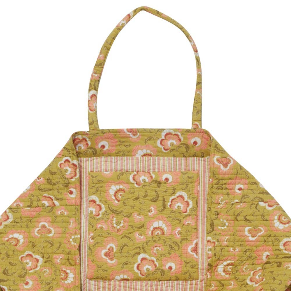 Håndlaget Shopper Bag - Ganesh Olive