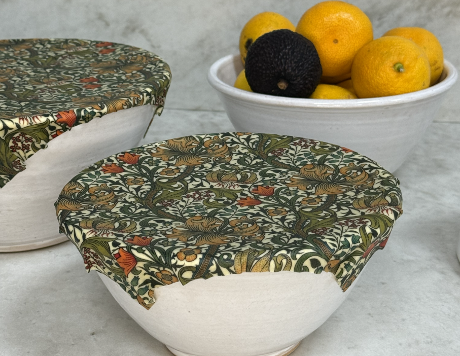Bivoksduker 3-pk – William Morris Golden Lily White