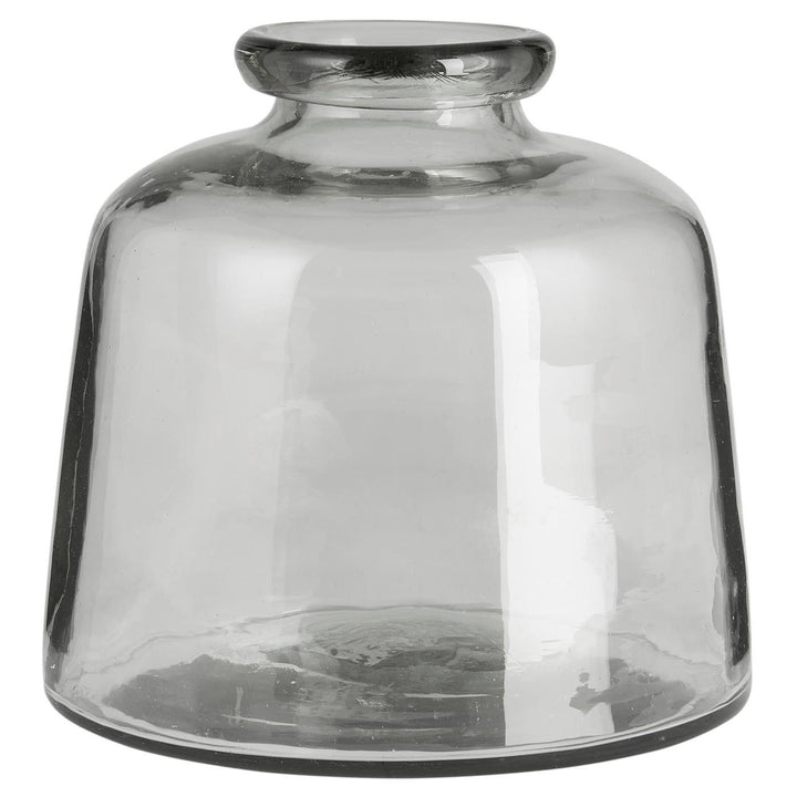 Munnblåst vase – klart glass
