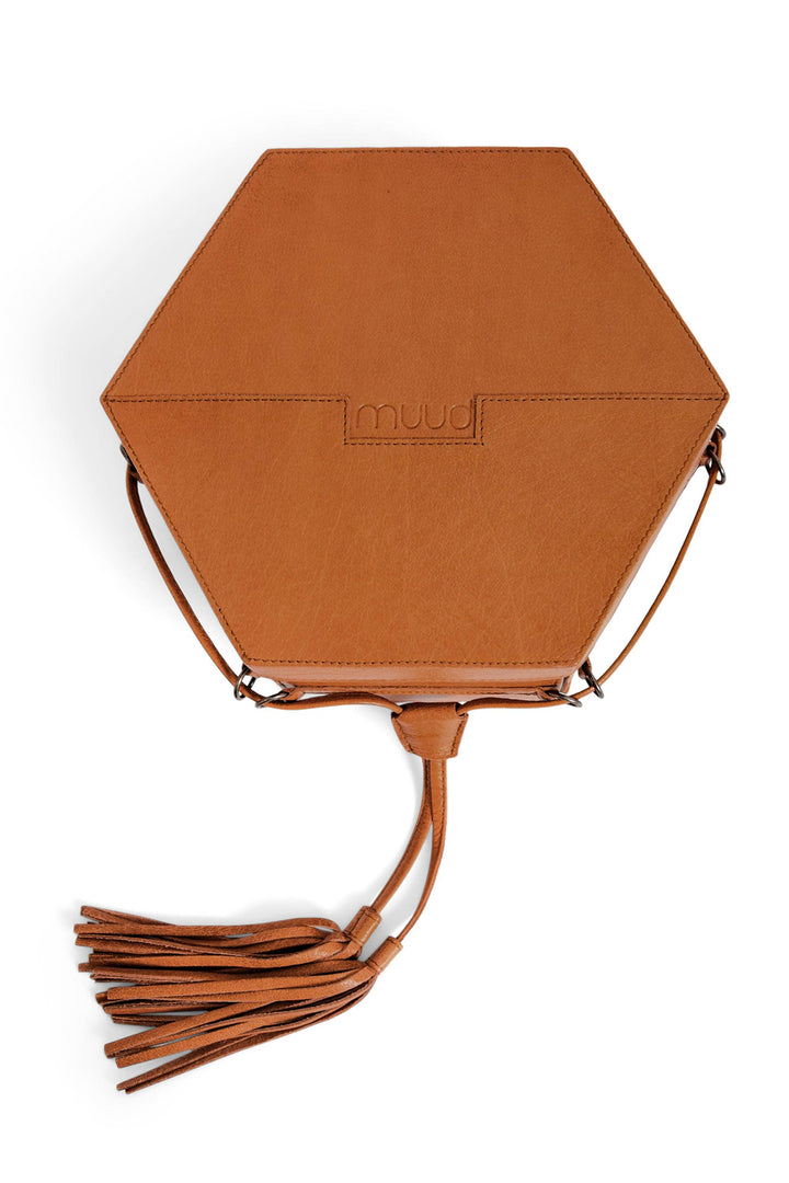 Eksklusiv oppbevaringsboks i ekte skinn