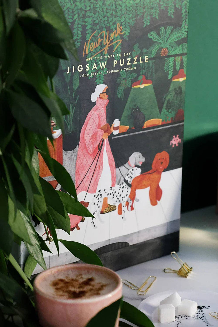 Hundepasser - Jigsaw Puzzle 1000 brikker