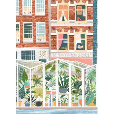 Kunstpuslespill – 1000 brikker - Amsterdam Flower Market