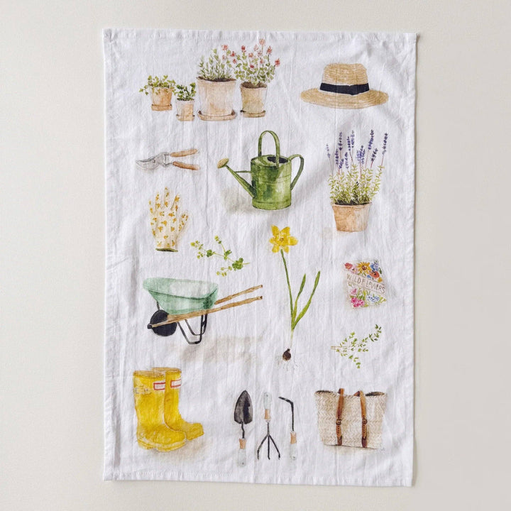 Kjøkkenhåndkle – Garden Illustrations