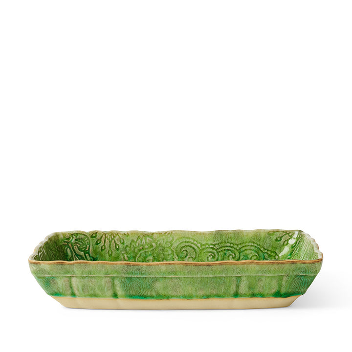 Sthål Liten gratengform Seaweed – 23 × 15 cm