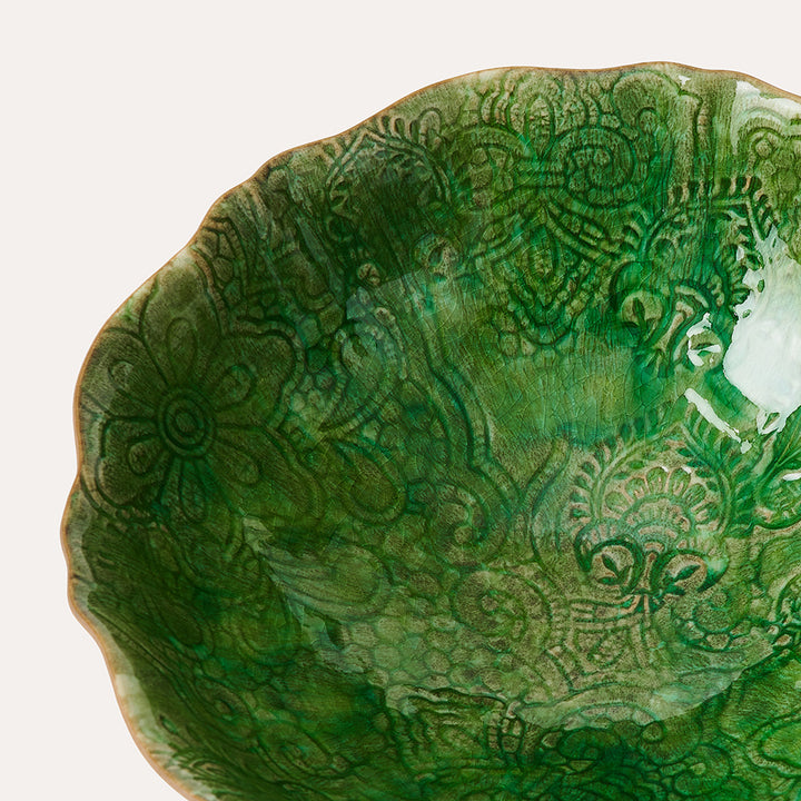 Sthål Arabesque Bowl – Seaweed (26 cm)
