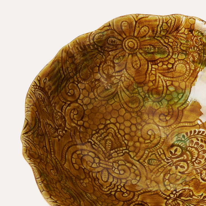 Sthål Arabesque Bowl – Pineapple  (26 cm)