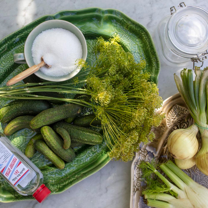 Sthål Stort ovalt fat Antique – 49 × 32 cm