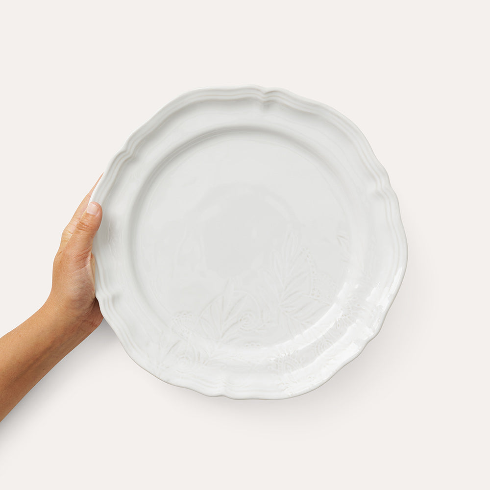 Sthål Middagstallerken – White