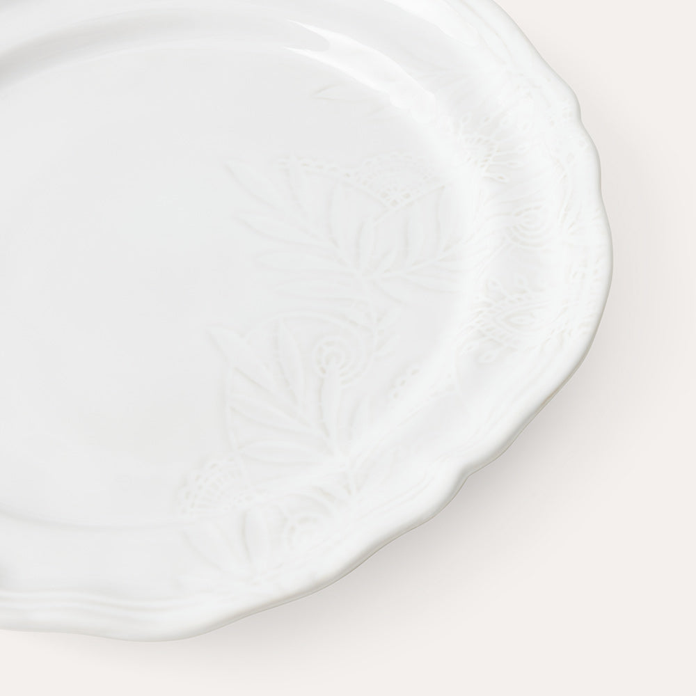 Sthål Middagstallerken – White