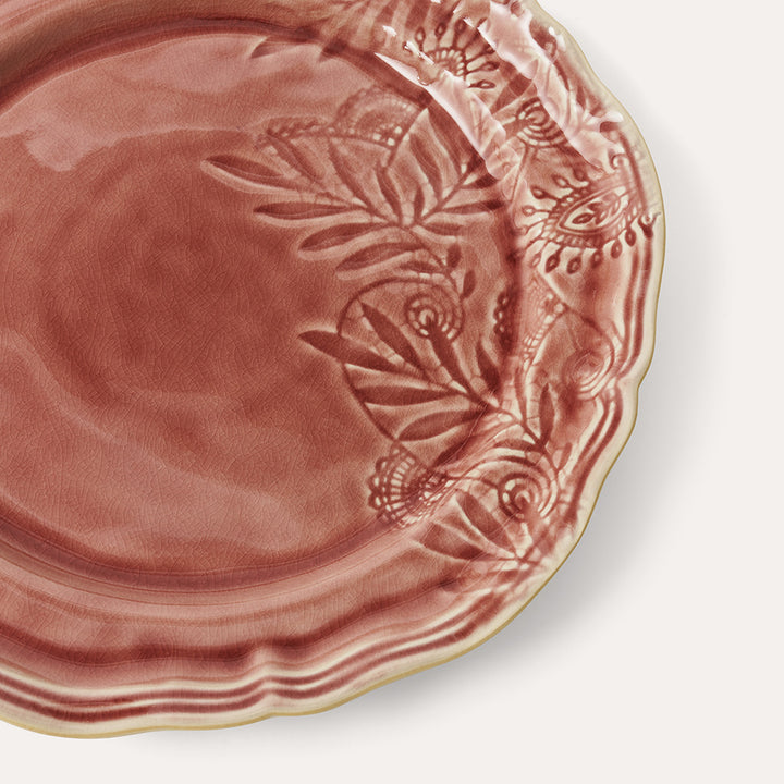 Middagstallerken – Old rose