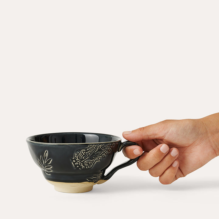 Sthål Kopp med hank Thunder – 25 cl