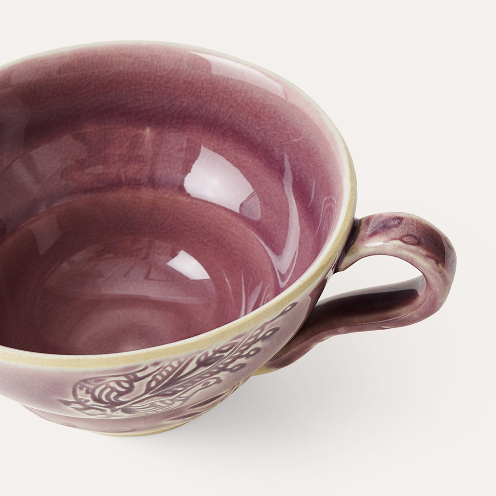 Sthål Kopp med hank Lavendel – 25 cl