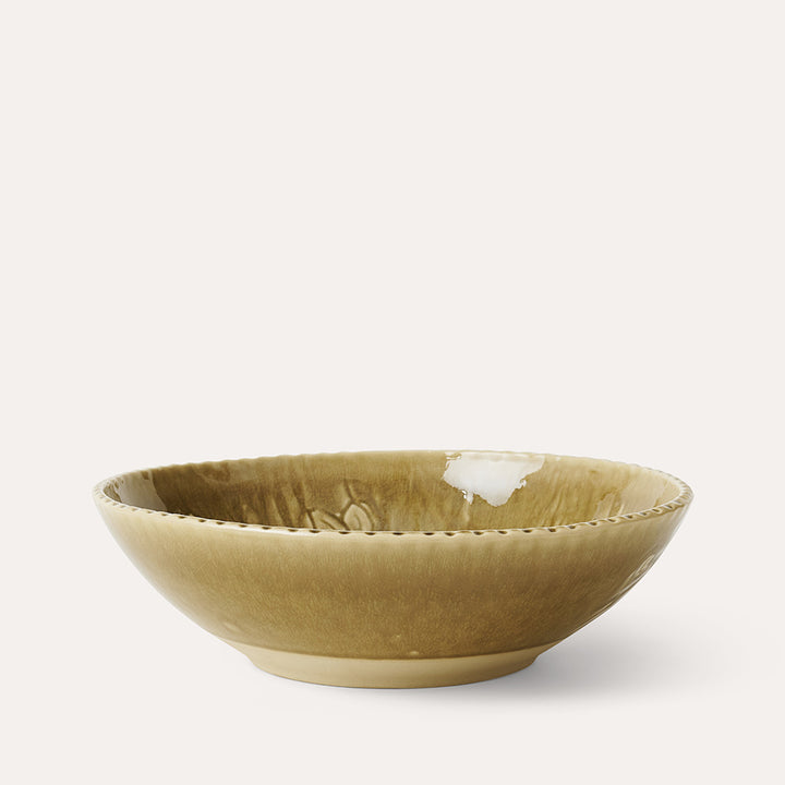 Sthål Dyp tallerken Sand – 24 cm