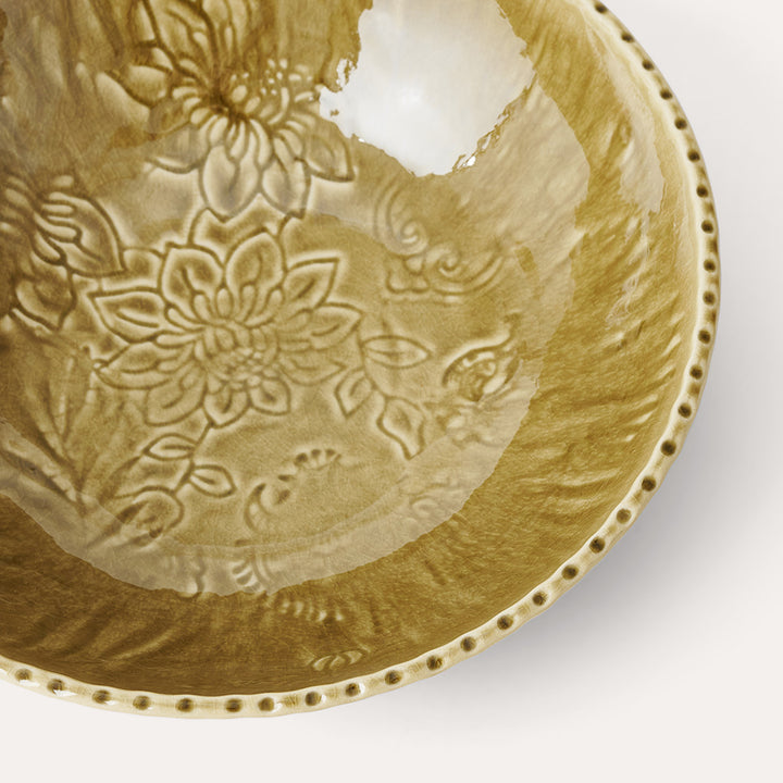 Sthål Dyp tallerken Sand – 24 cm