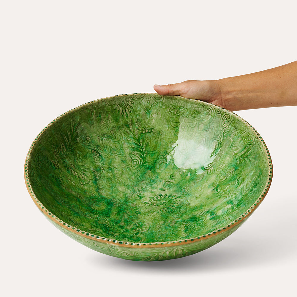 Sthål stor bolle – Seaweed