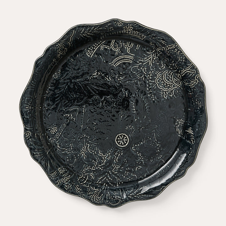 Sthål Rundt serveringsfat / pizzatallerken Thunder – 34 cm