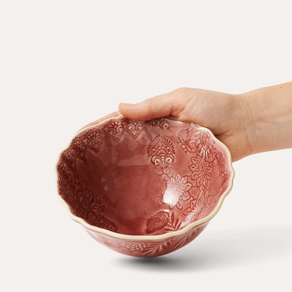 Sthål Liten suppeskål Old Rose – 50 cl