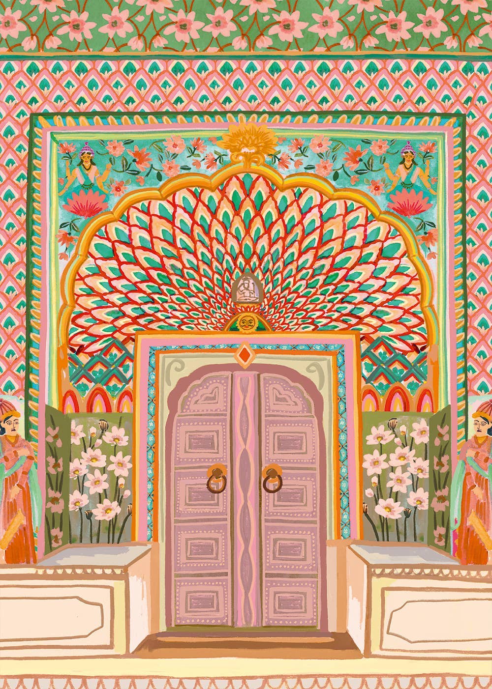 Kunstpuslespill – 500 brikker - Lotus Gate