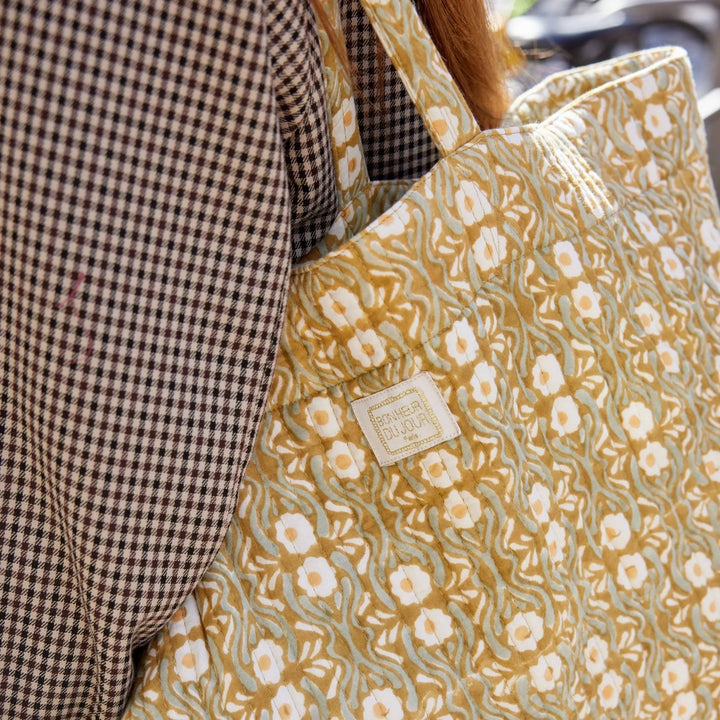 Håndlaget bag - Gypsies Khaki