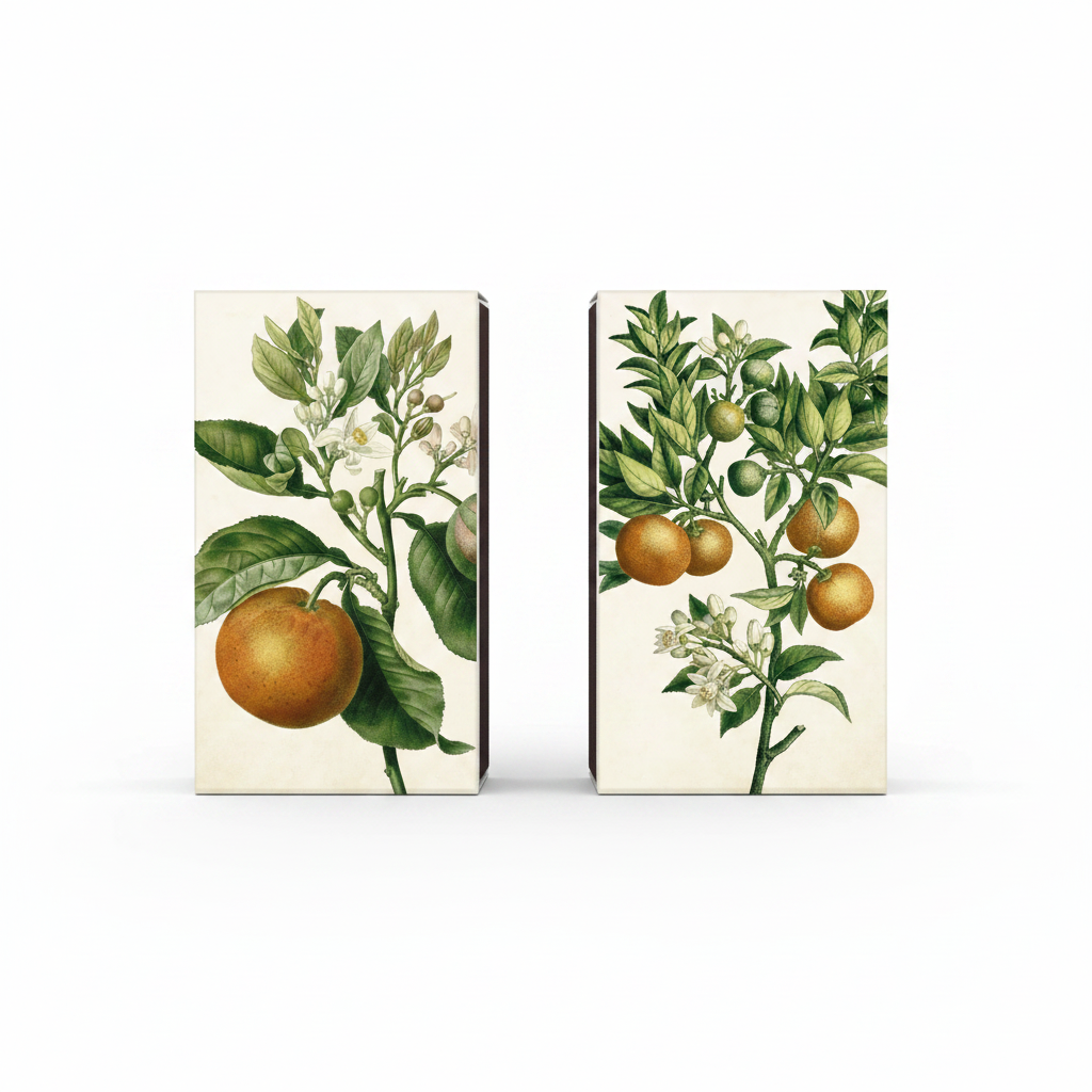Vintage Fystikker - Appelsin