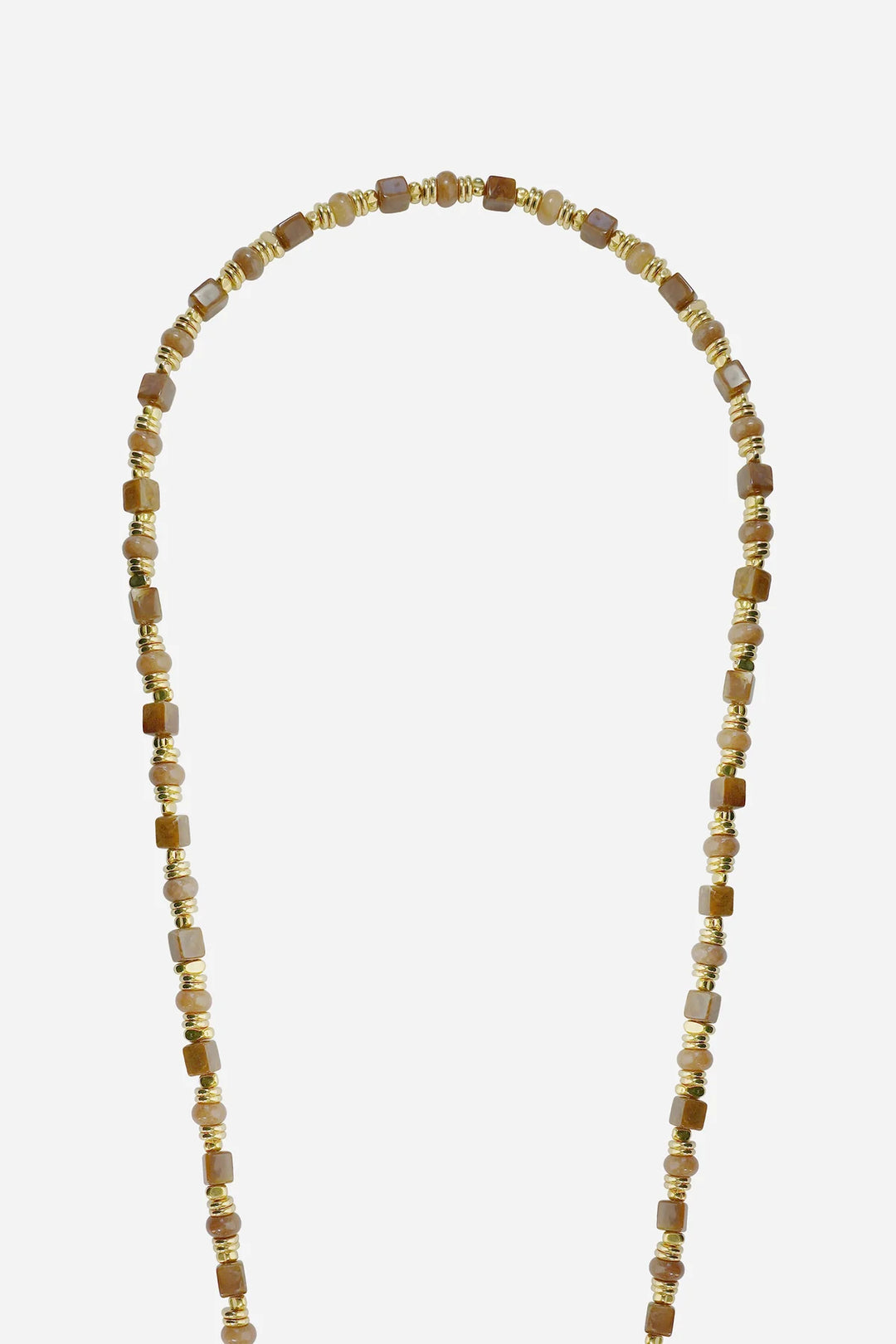 Jeanne – Brun med halvedelstener