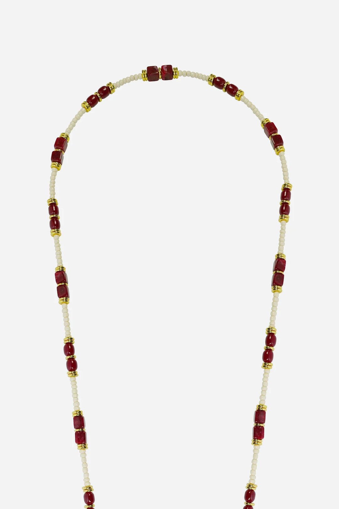 Mina – Beige / Bordeaux