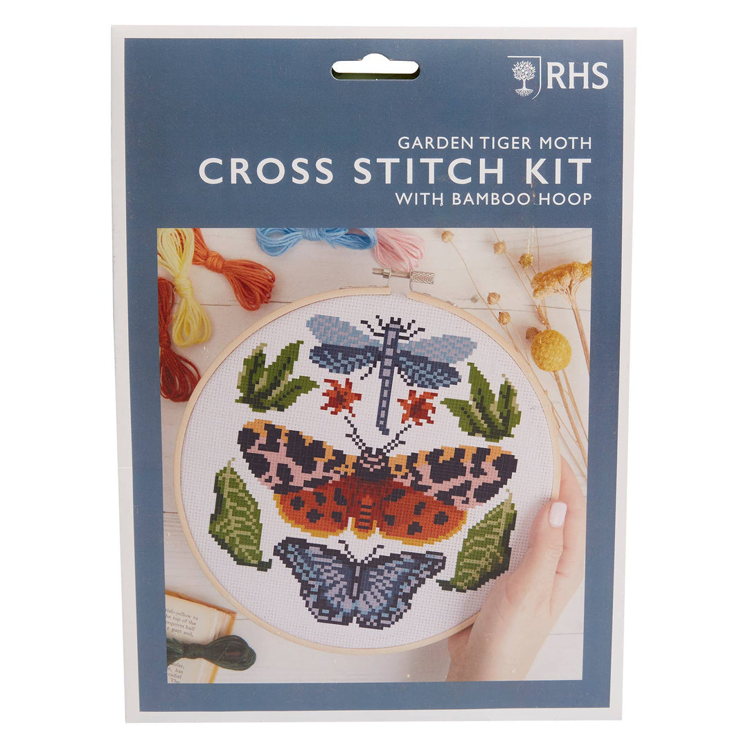 Broderisett fra RHS - Garden Tiger Moth