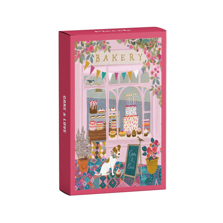 Cake & Love Minipuslespill – Illustrert av Victoria Ball (99 brikker)