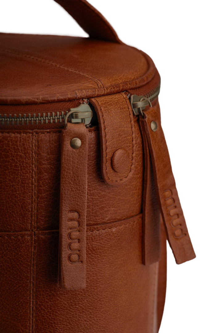 Håndlaget prosjektveske i skinn – Saturn