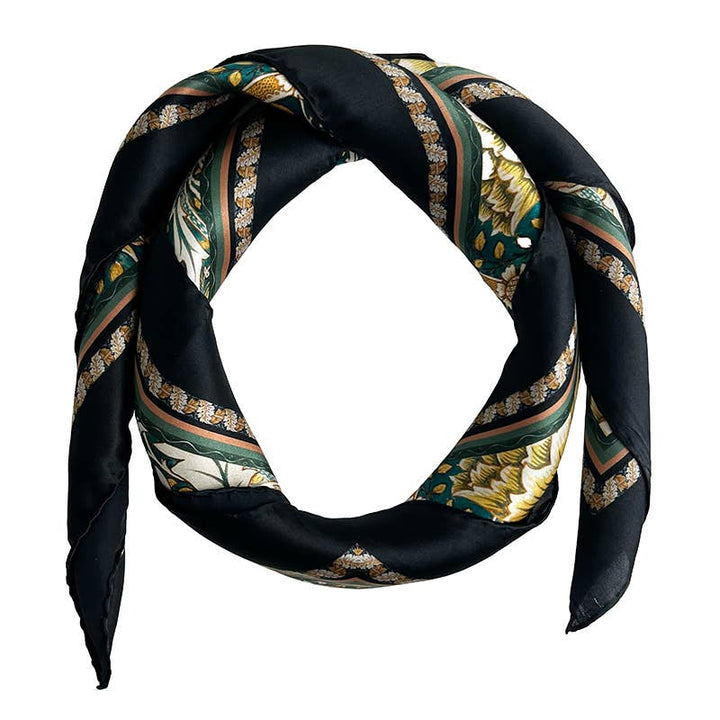Silkesjal William Morris – Windrush Green | 90 × 90 cm