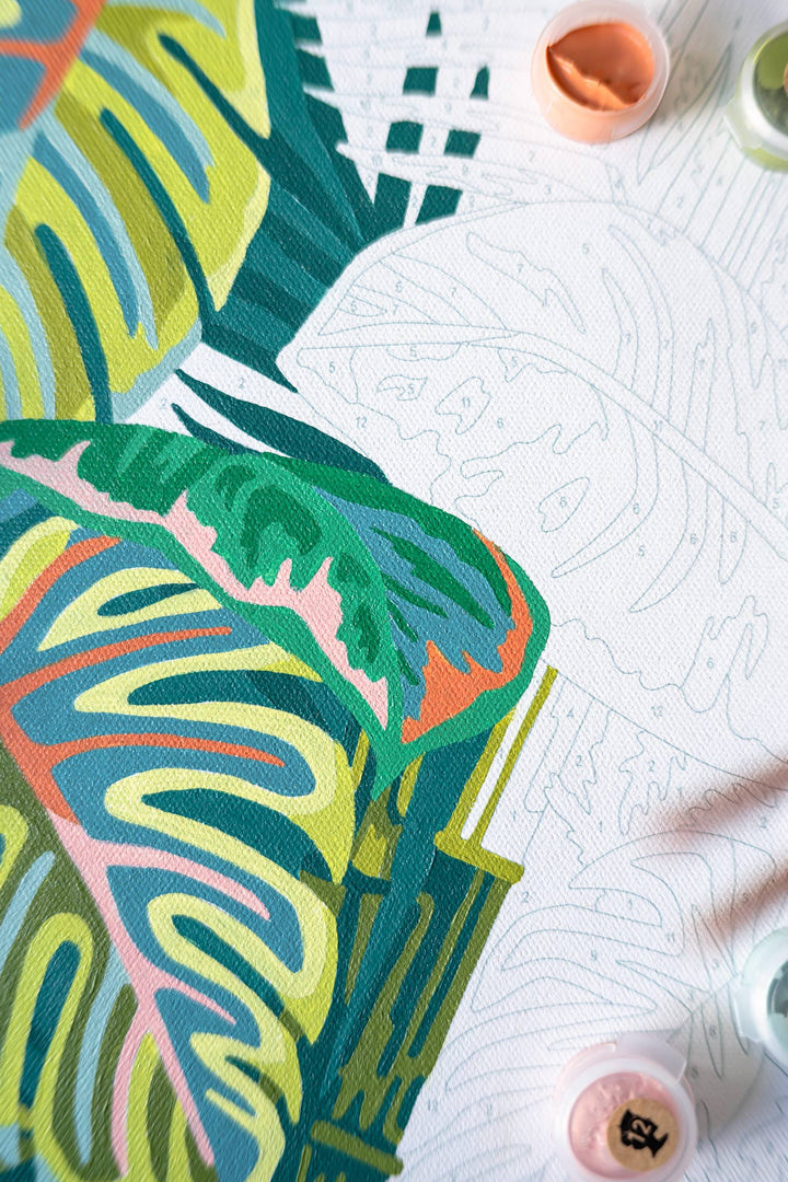 Vintage Verde – Paint by Numbers