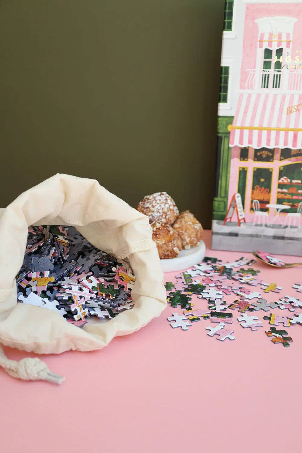 Pink Bakery - Jigsaw Puzzle 1000 brikker