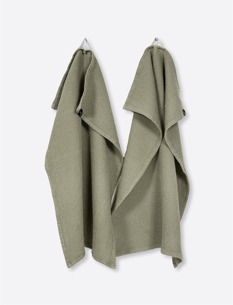 Himla kjøkkenhåndklær – Sage 50 × 70 cm, 2-pk