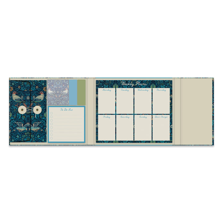 Ukesplanlegger – William Morris «Birds»