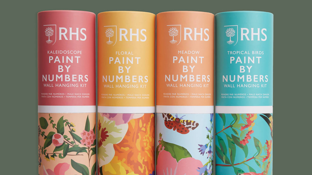 Paint by Numbers veggoppheng – Floral design fra RHS