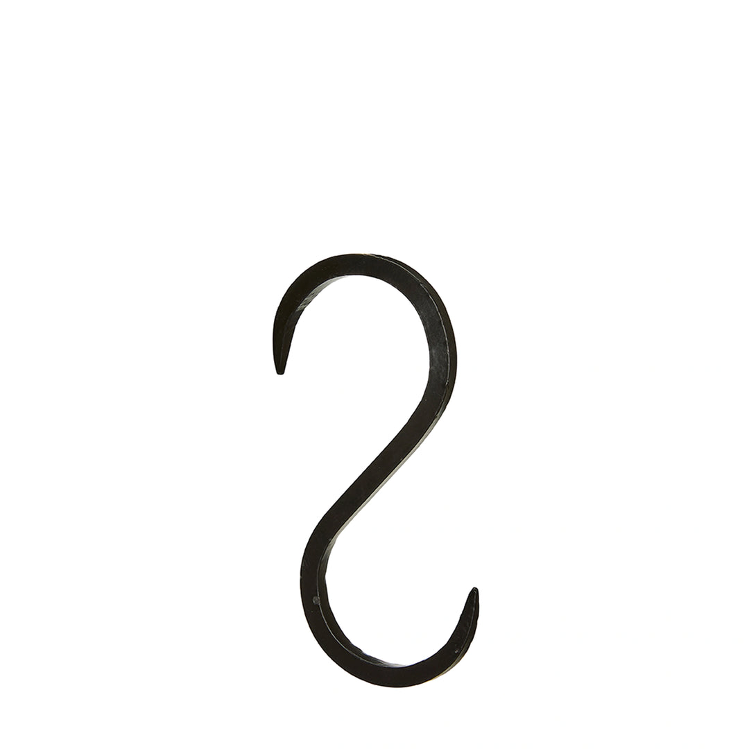 S-krok – svart jern (14 cm)