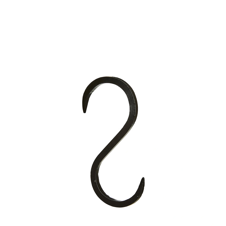 S-krok – svart jern (14 cm)