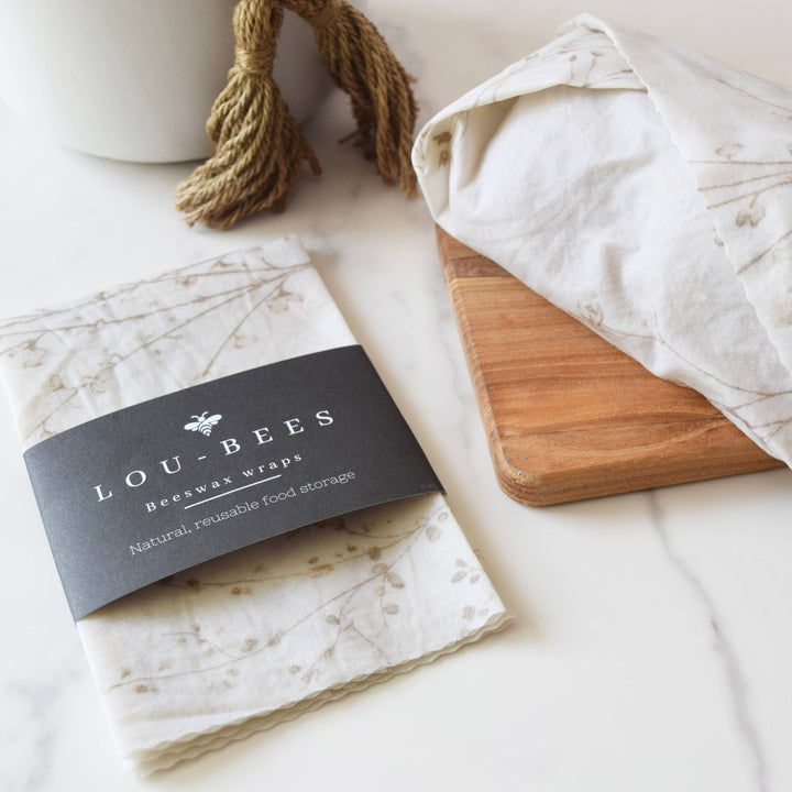 Lou-bees Edited Life økologisk bivokspapir – naturlig, gjenbrukbart og plastfritt