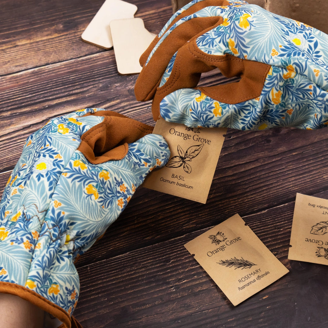 Hagehansker – William Morris «Larkspur»