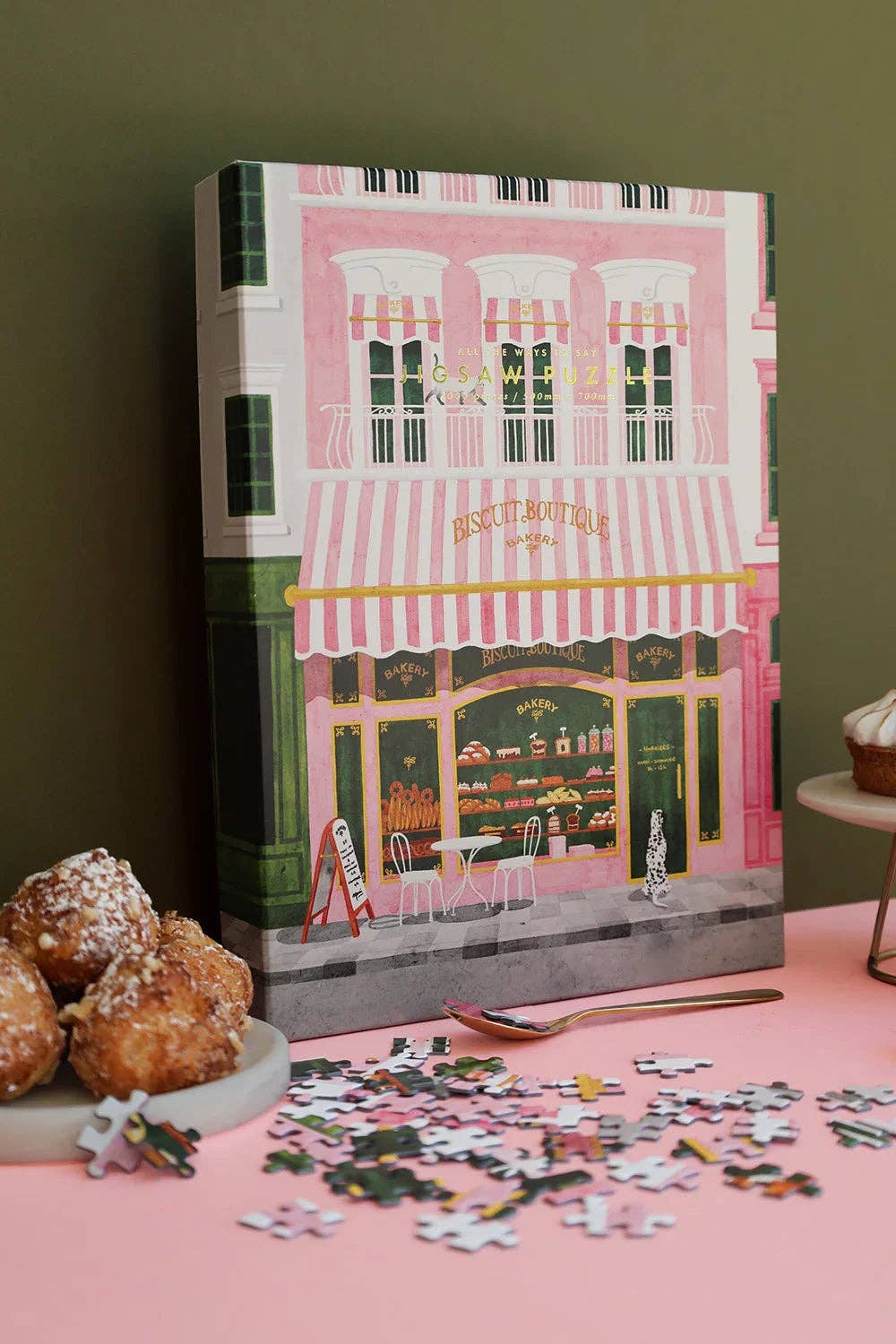 Pink Bakery - Jigsaw Puzzle 1000 brikker