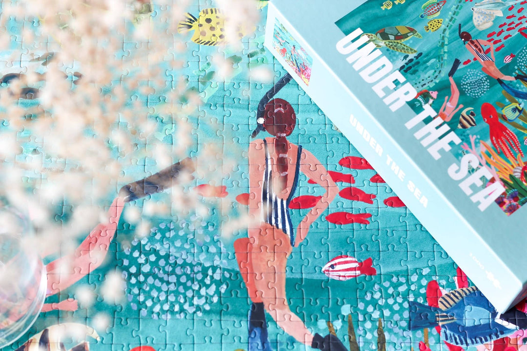 Under the Sea Puslespill 1000 brikker – Illustrert av Rhi James