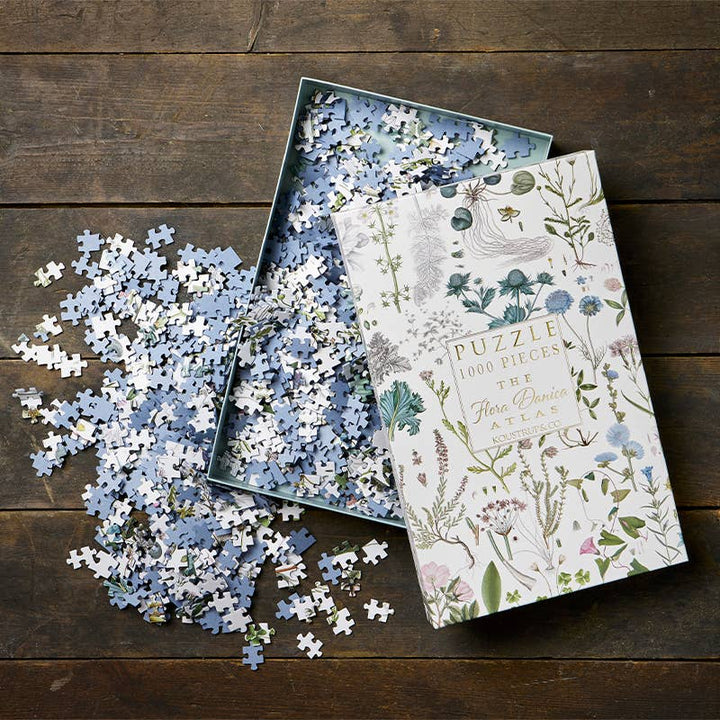 Puslespill - Flora Danica - 1000 brikker