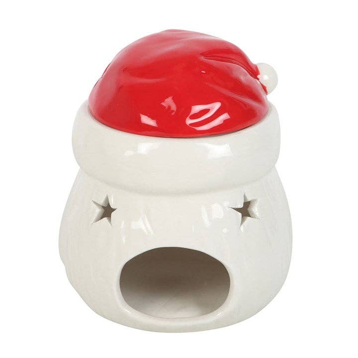Julenisse – Duftlampe i keramikk