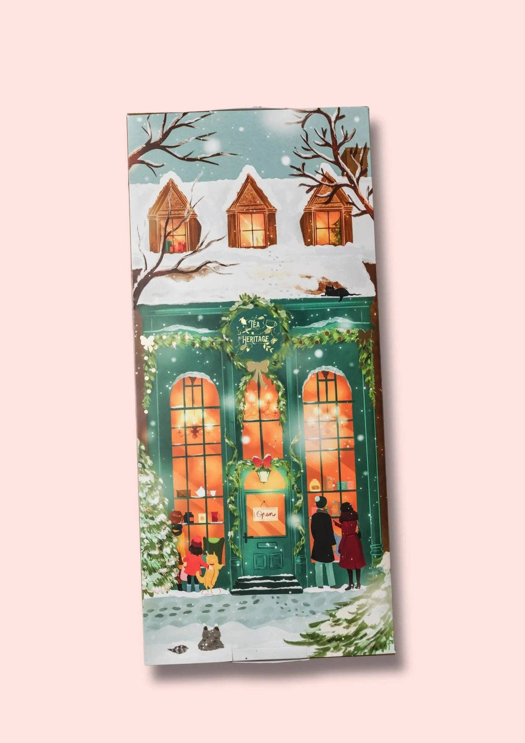 Økologisk te-adventskalender – My Little Chalet | 24 håndsydde teposer