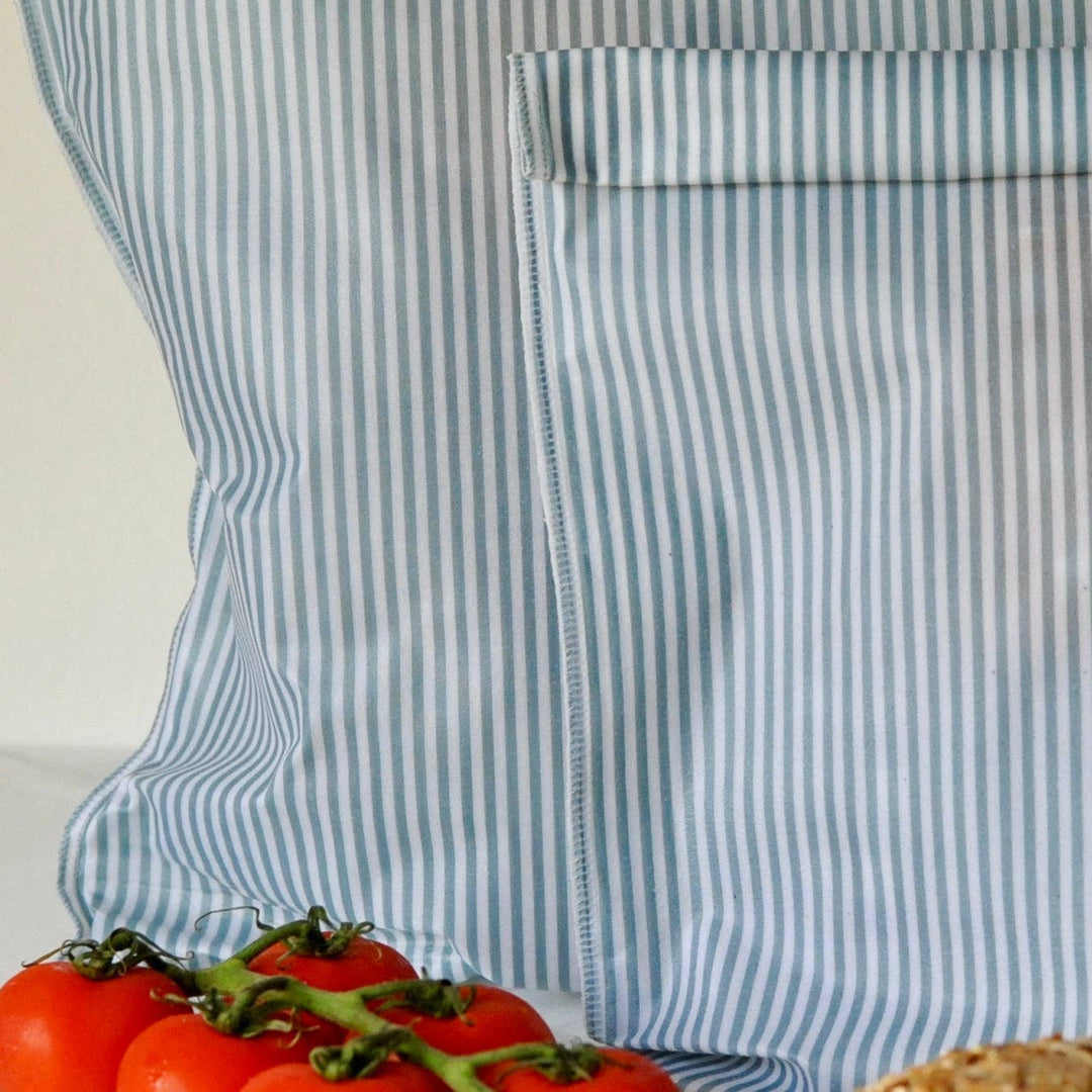 Bivokspose - Coastal Blue Striped - Medium – ca 35 × 28 cm