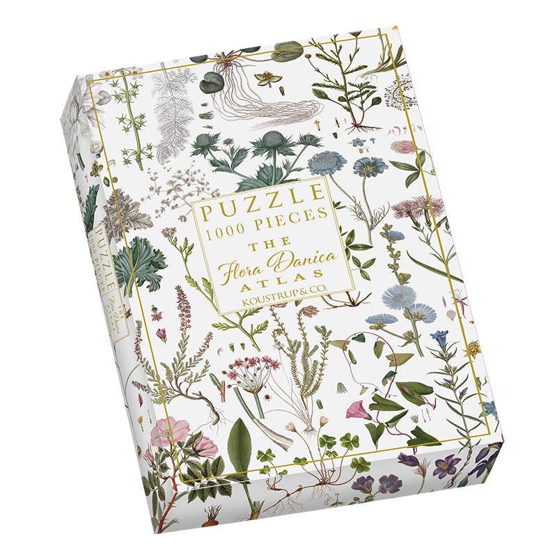 Puslespill - Flora Danica - 1000 brikker
