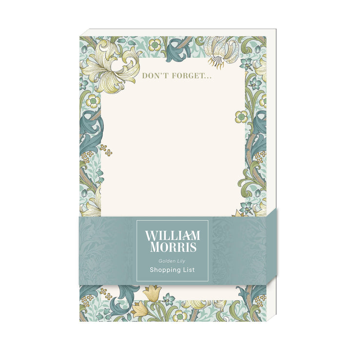William Morris – Handleliste