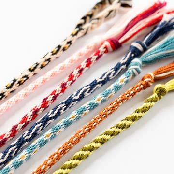 Kumihimo-sett – Lag dine egne armbånd