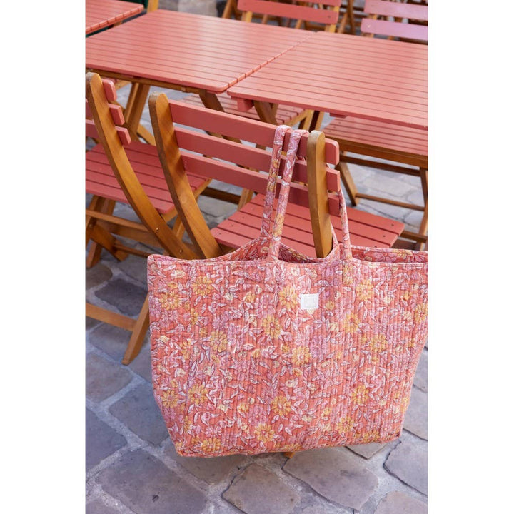 Håndlaget Shopper Bag - Meera Auburn