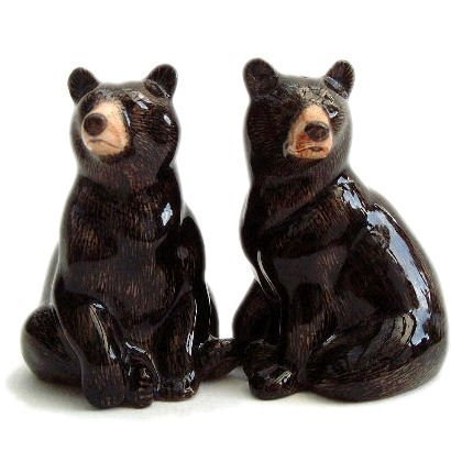 Salt- og pepperbøsser – Bjørn | Quail Ceramics